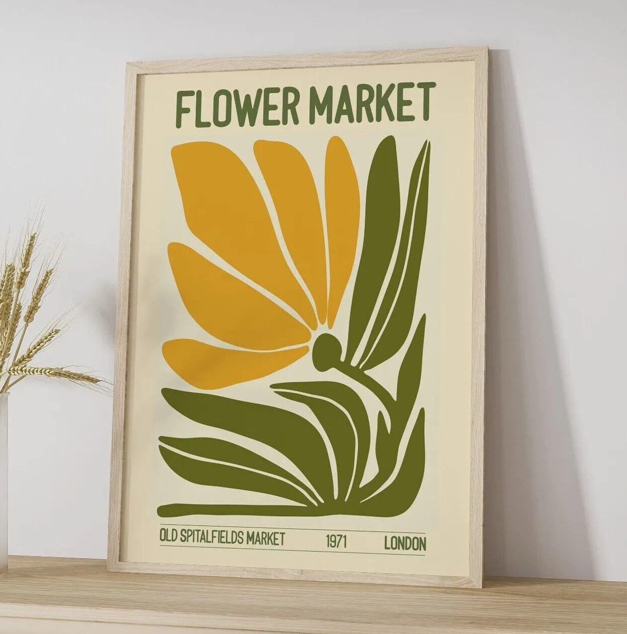 Flower Market Art Print, Old Spitalfields Market, Floral Prints, Flower Shop