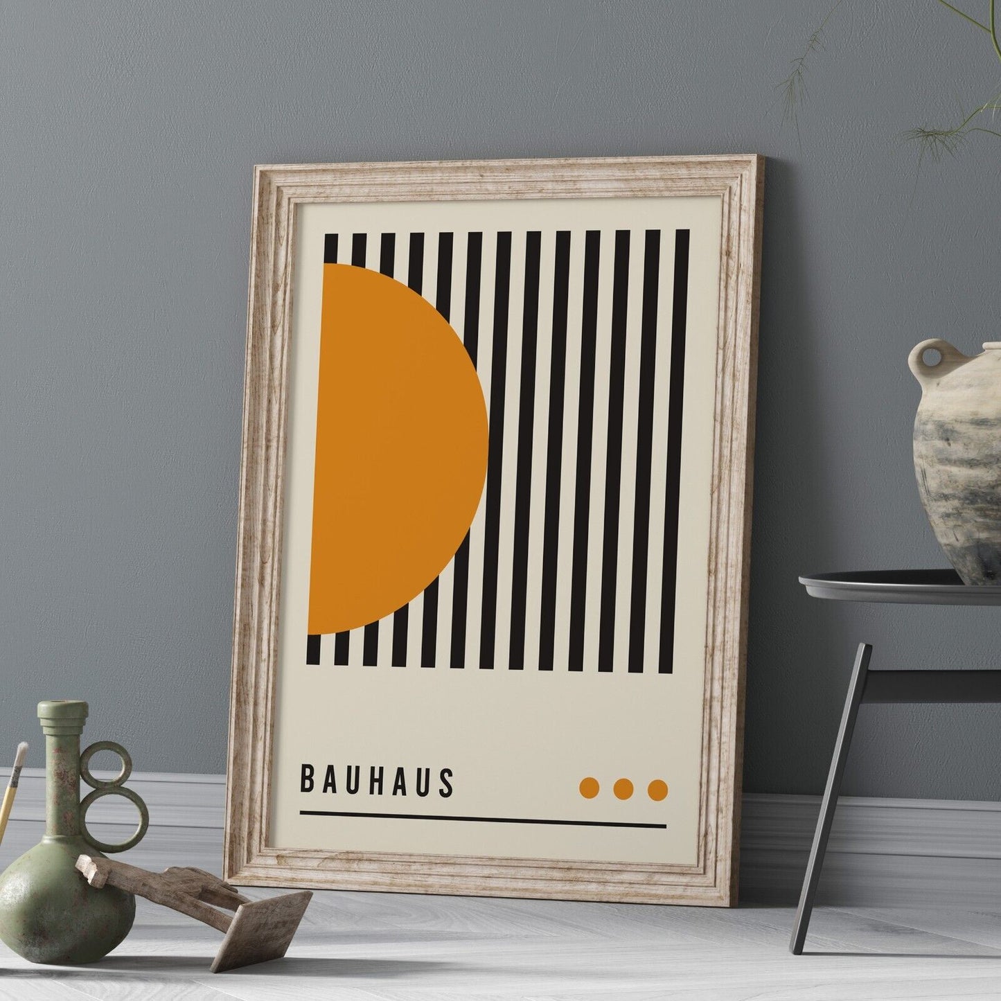 Bauhaus Inspired Art Print, Berlin Print, Retro Print, Geometric Shapes Artwork