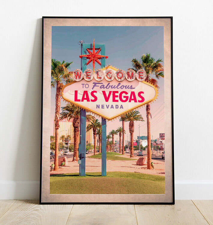 Las Vegas Art Print, Wall Art, Vegas Photo Print, USA Print, Wall Art