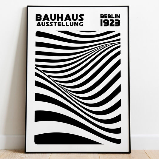 Bauhaus Art Design Print, Geometric Art Print, Street Art, Wall Art