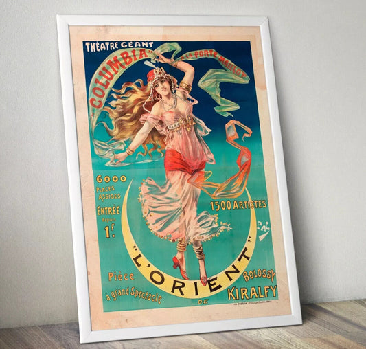 Art Nouveau Vintage Print, Art Nouveau Poster, Vintage Art