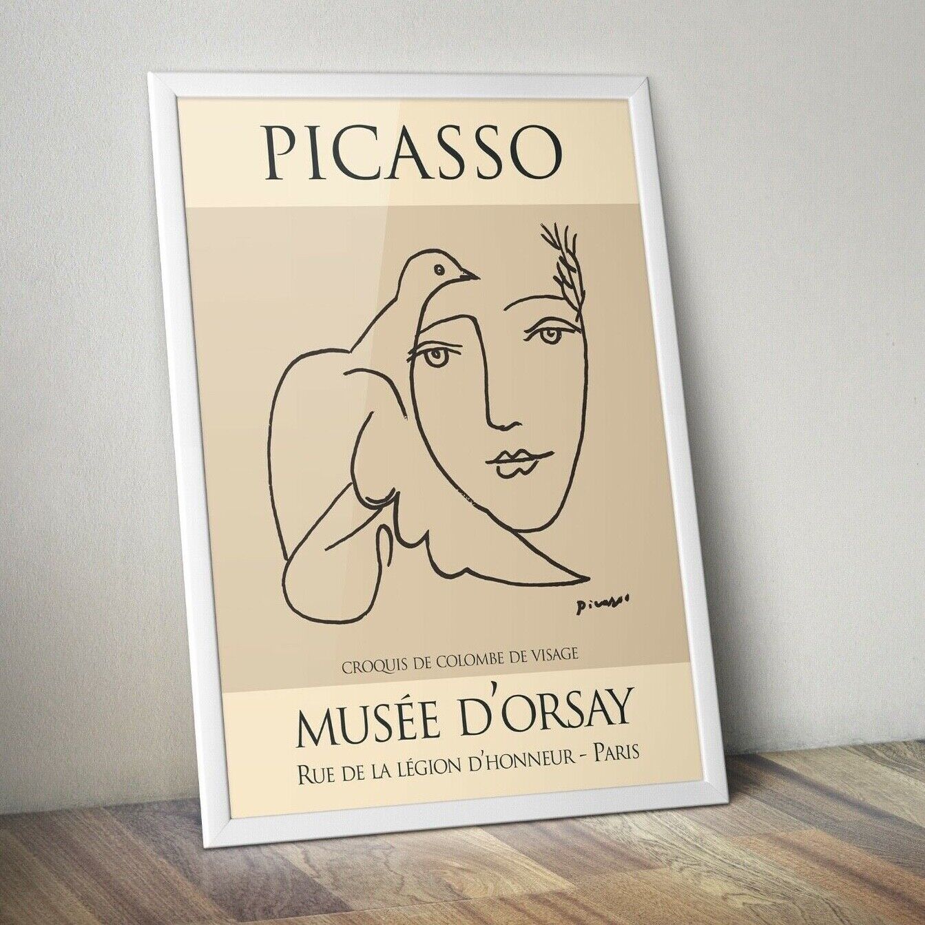 Picasso Wall Art Print, Pablo Picasso Wall Art, Art Exhibition Poster