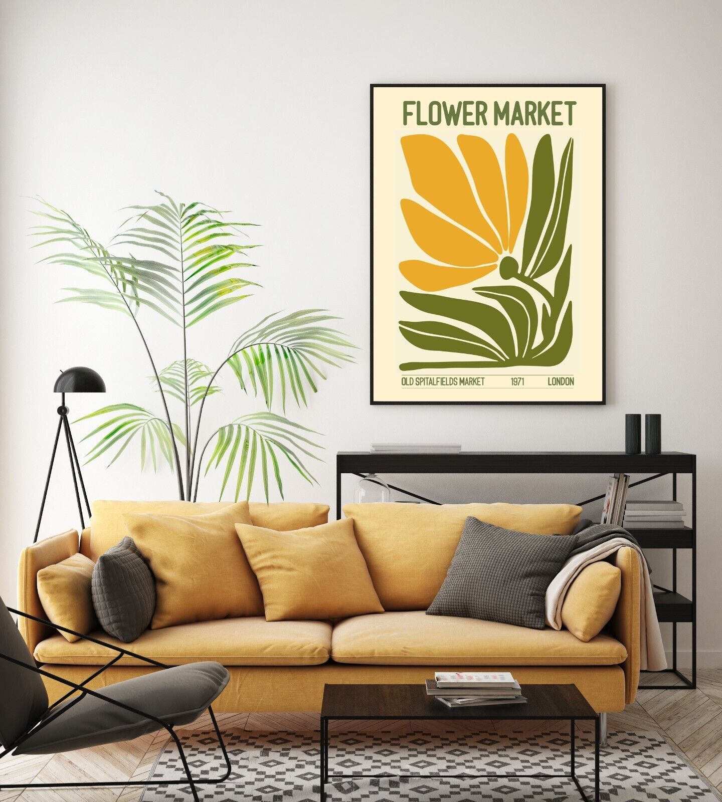 Flower Market Art Print, Old Spitalfields Market, Floral Prints, Flower Shop