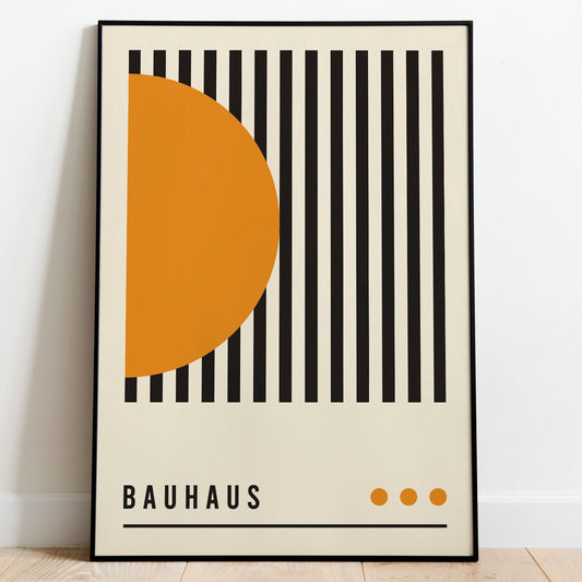 Bauhaus Inspired Art Print, Berlin Print, Retro Print, Geometric Shapes Artwork