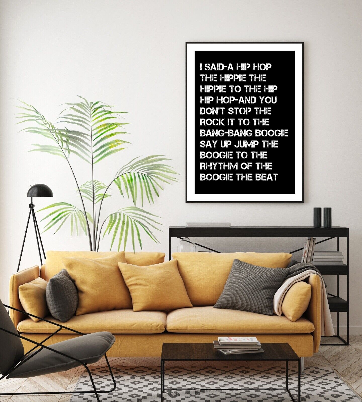 Rapper's Delight Hip to the Hop Art Print, Home Decor, Wall Art