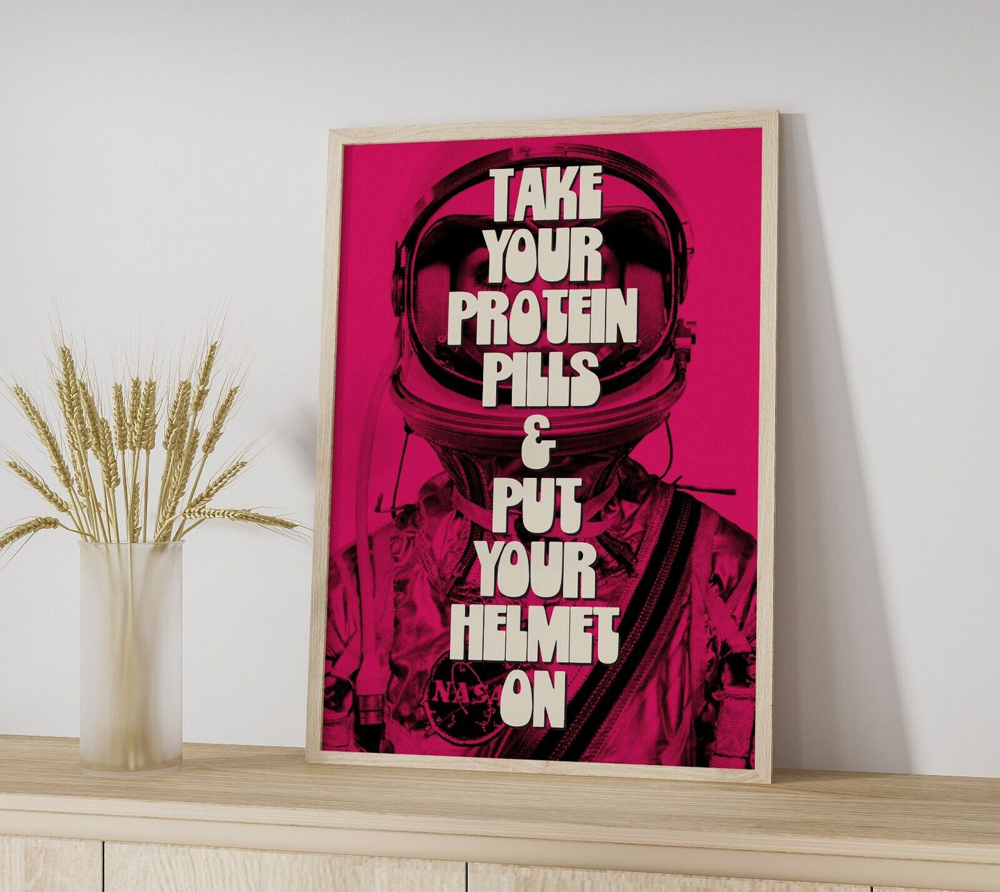 David Bowie Lyrics Inspired Art Print, Space Suit Wall Art, Retro Wall Art