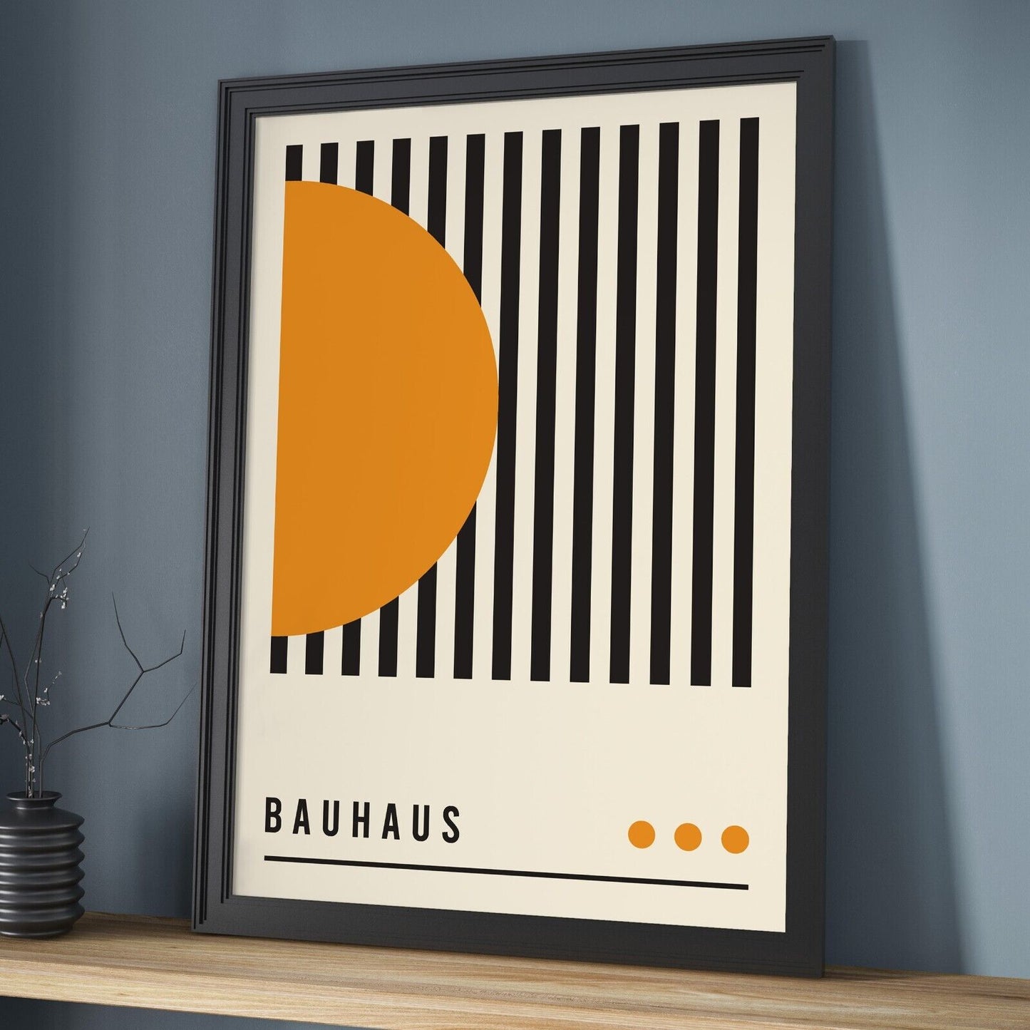 Bauhaus Inspired Art Print, Berlin Print, Retro Print, Geometric Shapes Artwork