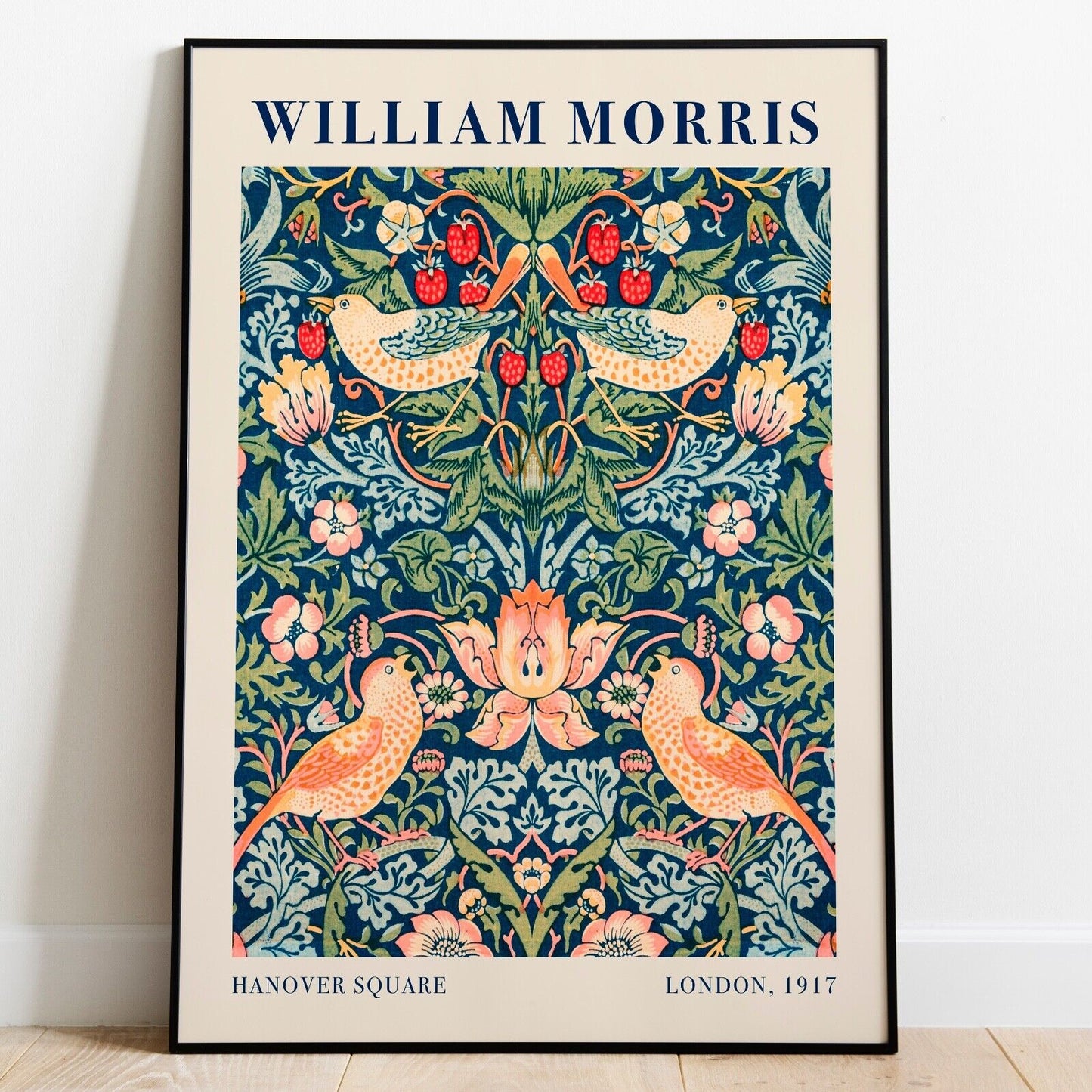 William Morris Art Print, The Strawberry Thieves Print, Artist Print, Wall Art