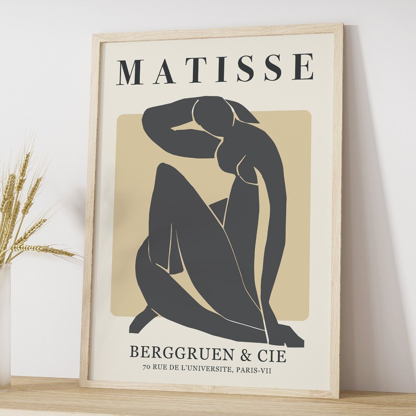 Set of 3 Matisse Art Prints,  Gallery Wall Art Set, Feature Wall, Home Decor