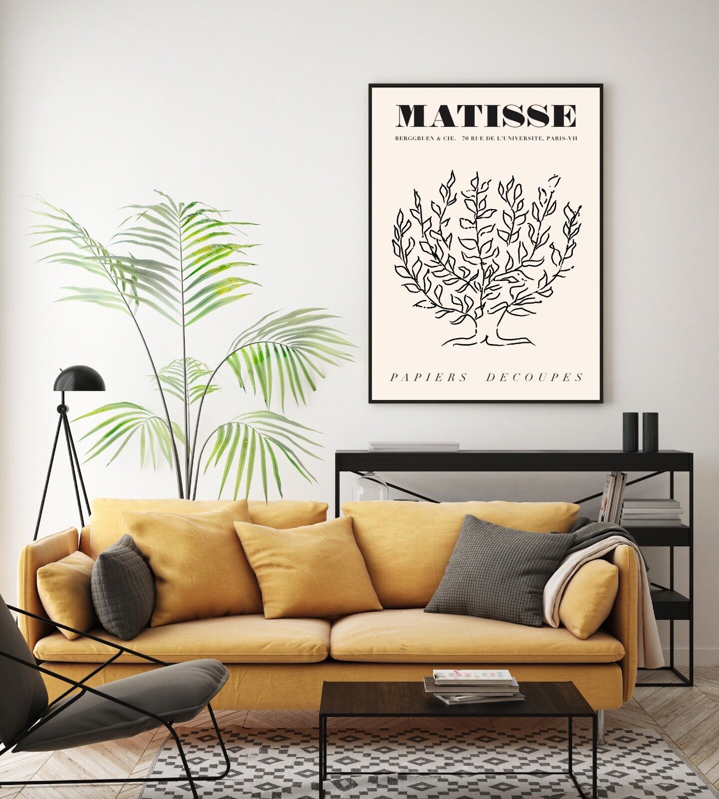 Matisse Tree Art Print, Boho Art Print, Exhibition Poster, Wall Art, Home Decor