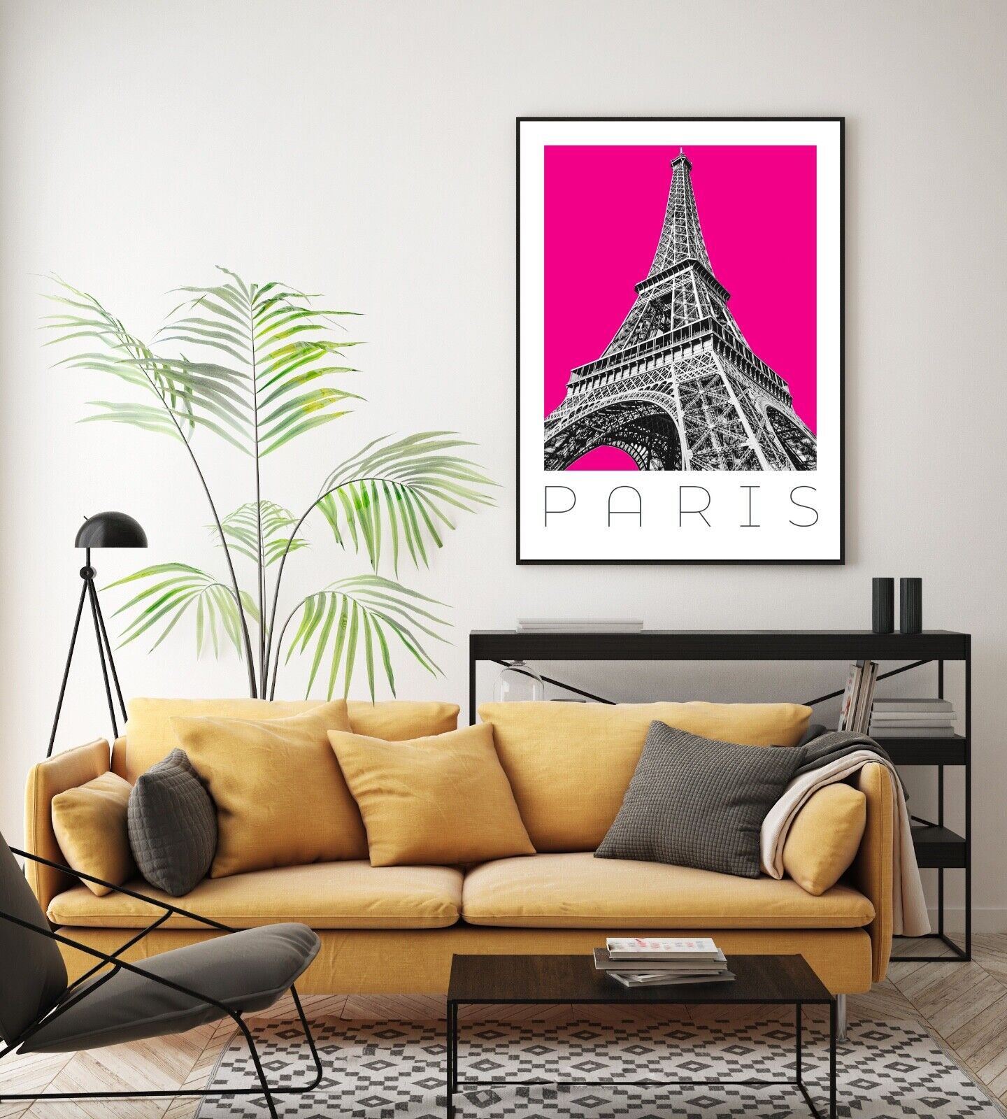 Paris Art Print, Eiffel Tower Pop Art Print, Wall Art, Check out our Poster Shop