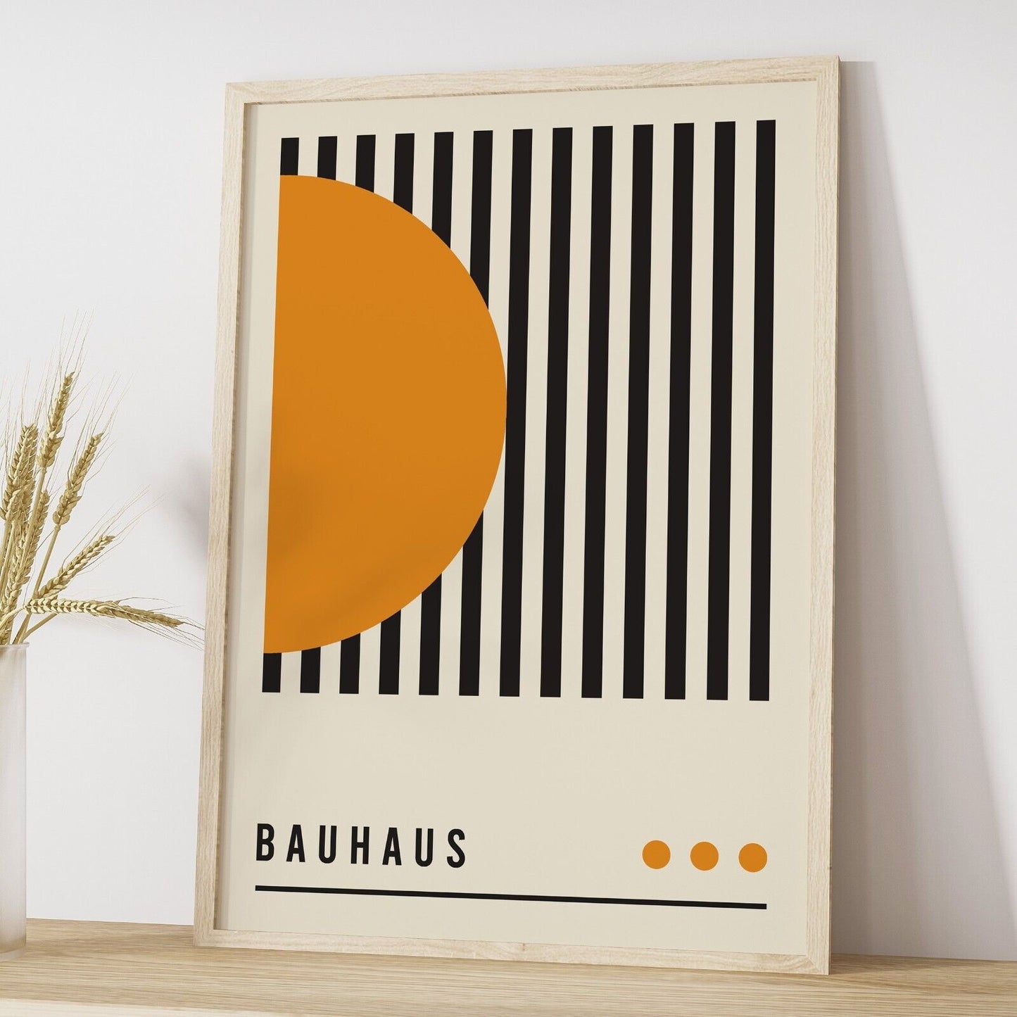 Bauhaus Inspired Art Print, Berlin Print, Retro Print, Geometric Shapes Artwork